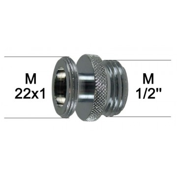 Adaptateur robinet M1/2'' (15x21) à M22
